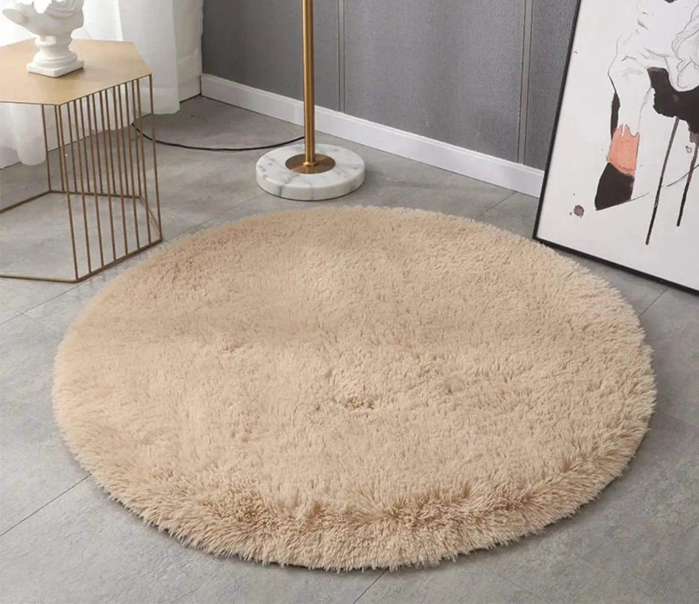 Tapis beige - Tapis lover