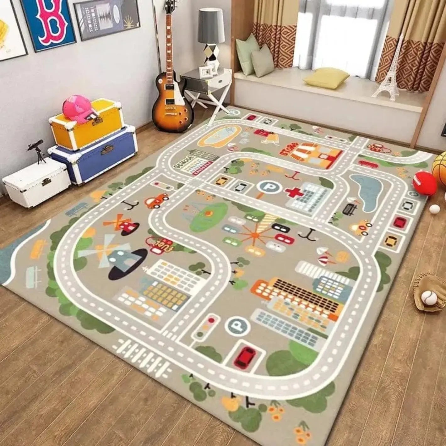 Tapis circuit voiture - Tapis lover