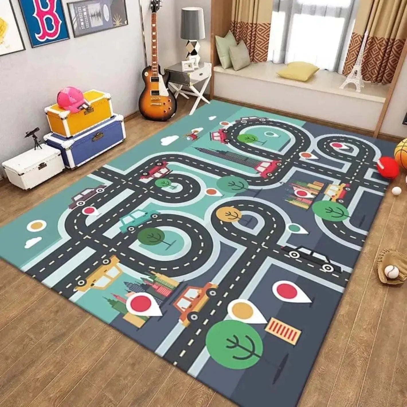 Tapis circuit voiture - Tapis lover