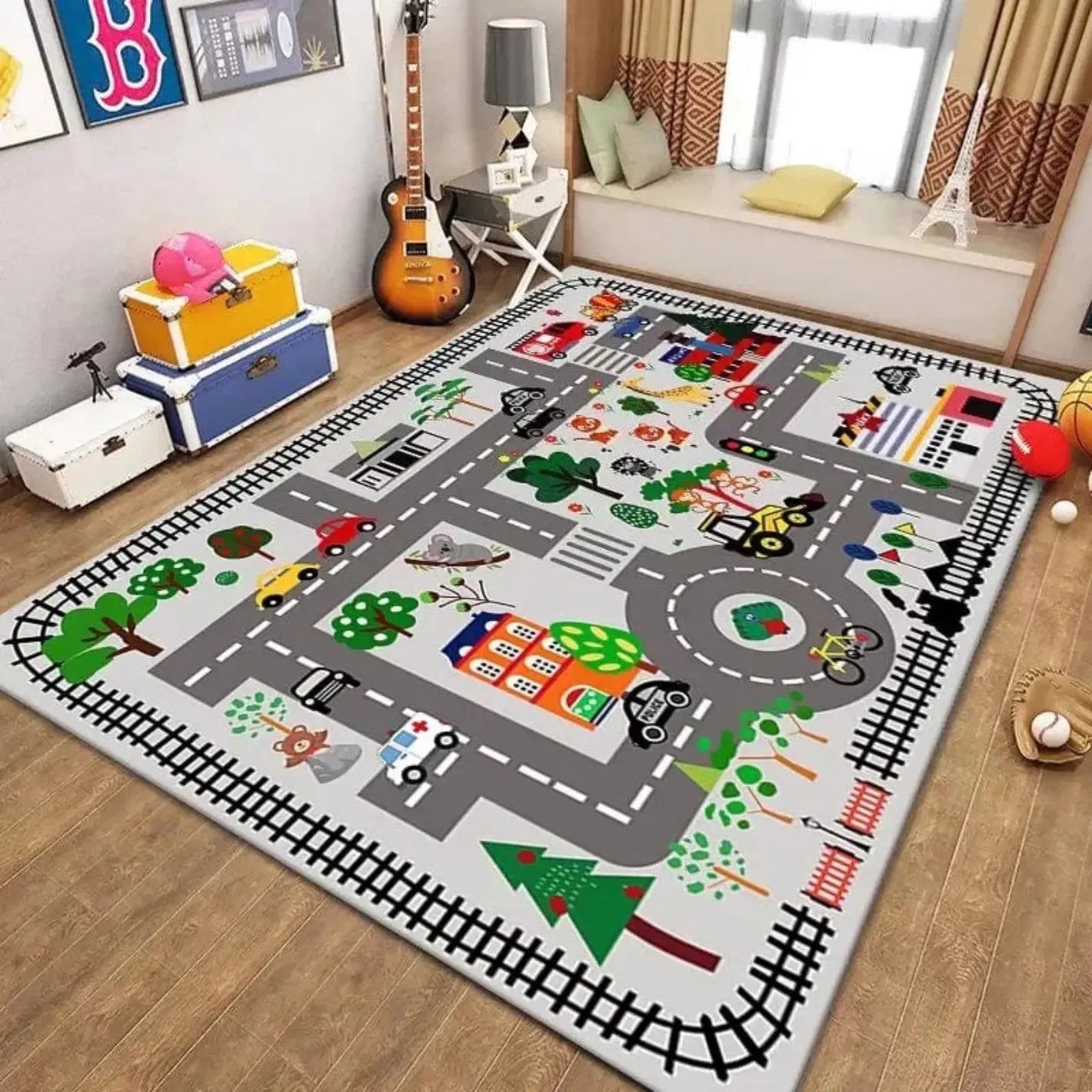 Tapis circuit voiture - Tapis lover