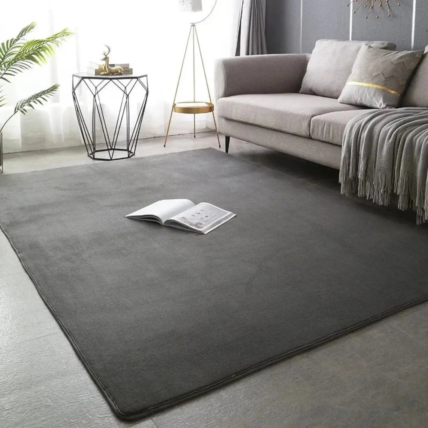 Tapis gris - Tapis lover