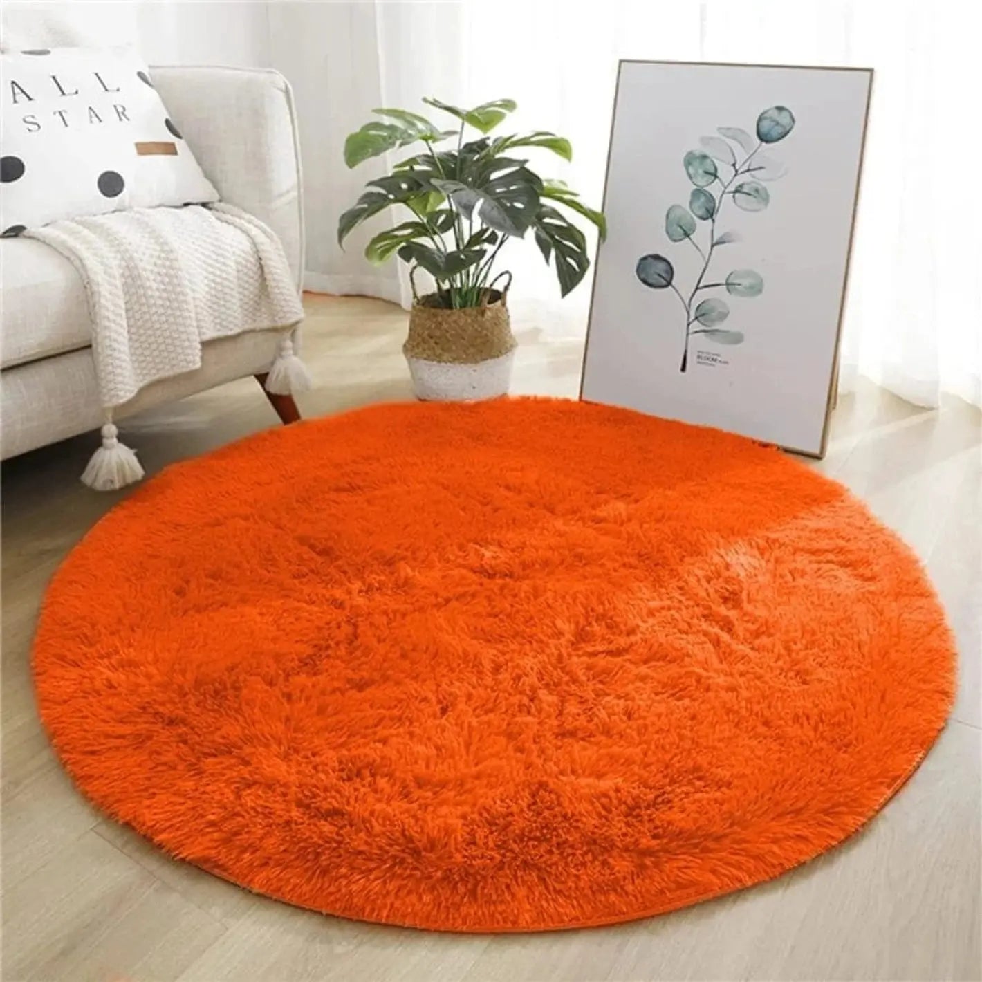 Tapis orange - Tapis lover